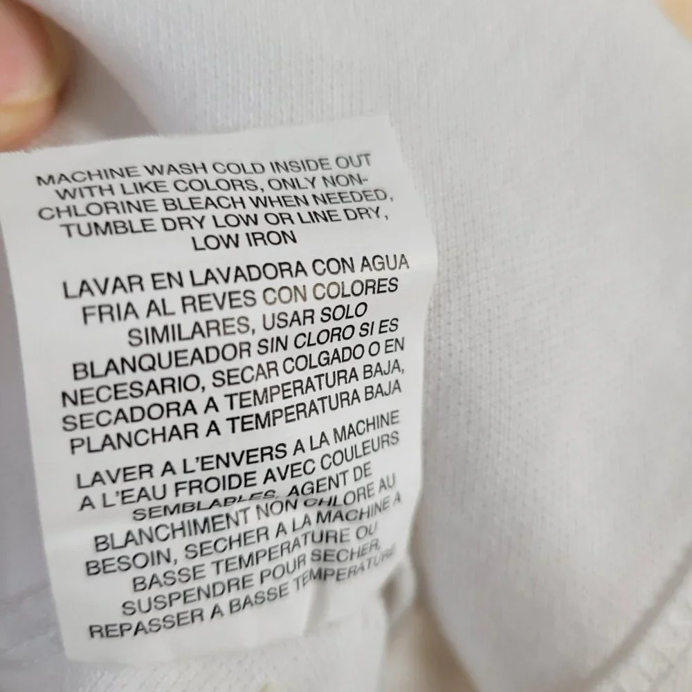 NEW Riders by Lee Indigo Polo Shirt White Womens 3X Comfort Athleisure NWT - Picture 8 of 11
